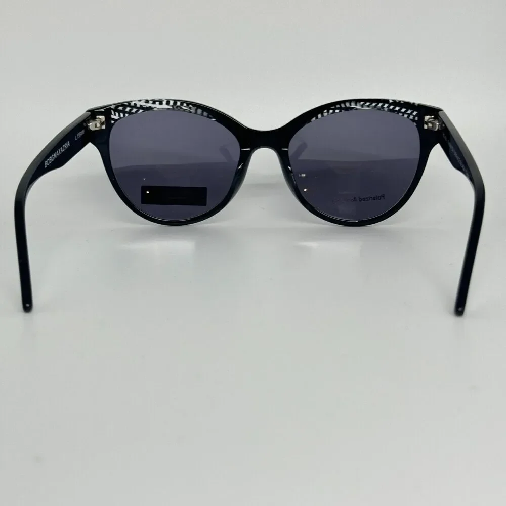 BCBGMAXAZRIA Embrace Black Combo Sunglasses Frame 53-18-130mm‎ H13537